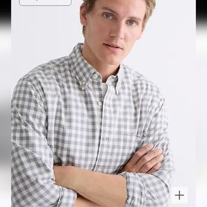 J. Crew Flex Washed Slim Fit Men's Shirt Size XL NWT